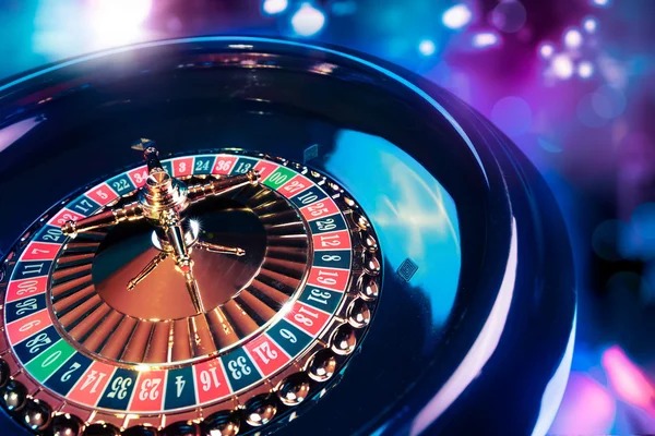 Baccarat table — Player vs. Banker outcome Baccarat table with dealer and player/banker cards visible